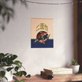 Koi Yin Yang Print — Vertical Poster